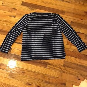 Jcrew striped 3/4 sleeved top tee